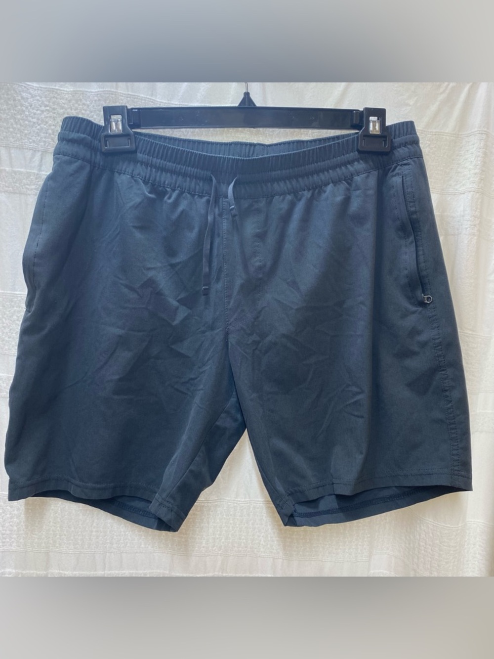 Kuhl Gray Shorts with Blue Shield Logo